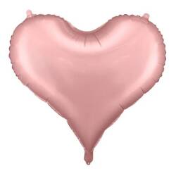 Balon foliowy serce jasny różowy 75 x 64,5 cm 1 sztuka FB141S-081J