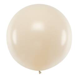 Balon gigant okrągły nude 100cm 1 sztuka OLBO-076J
