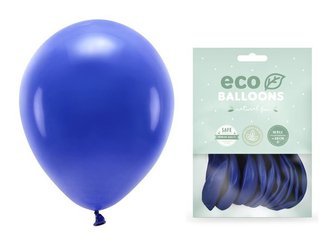Balony Eco 26cm pastelowe granatowe 10 sztuk ECO26P-074-10