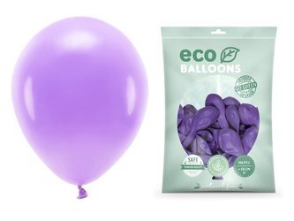 Balony Eco 26cm pastelowe lawenda 100 sztuk ECO26P-002-100x