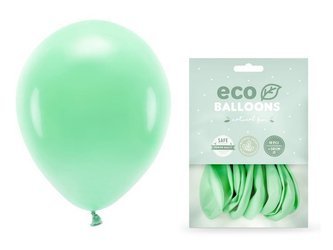 Balony Eco 26cm pastelowe mięta 10 sztuk ECO26P-103-10