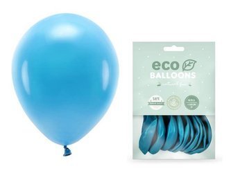 Balony Eco 26cm pastelowe turkus 10 sztuk ECO26P-083-10