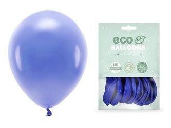 Balony Eco 26cm pastelowe ultramaryna 10 sztuk ECO26P-072-10
