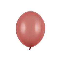 Balony burgundowe pastelowe 12 cm 5 cali 100 sztuk SB5P-086-100x