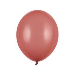 Balony burgundowe pastelowe 27cm 11 cali 100 sztuk SB12P-086-100x