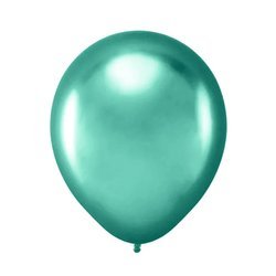 Balony chromowane morskie 12 cm 20 sztuk 400794