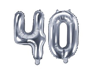 Balony foliowe 40 srebrne 35cm FB10M-40-018