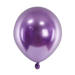 Balony glossy fioletowe 12cm 50 sztuk CHB1-5-014-50