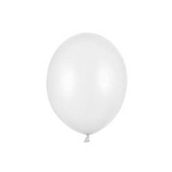 Balony metaliczne białe 12 cm 100 sztuk SB5M-008-100x