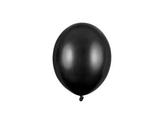 Balony metaliczne czarne 12 cm 100 sztuk SB5M-010-100x