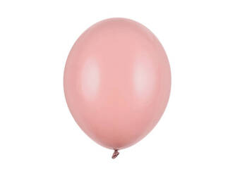 Balony pastelowe ciemny brudny róż 30cm 100 sztuk SB14P-081BRC-100x