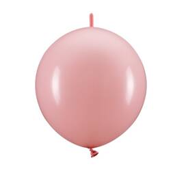 Balony z łącznikiem jasny różowy 33 cm pastelowe 20 sztuk LB13P-081J-20