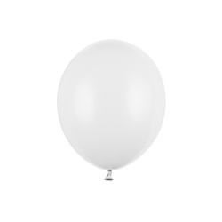 Białe balony pastelowe 23 cm 10 sztuk SB10P-008-10x