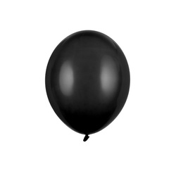 Czarne balony pastelowe 12 cm 10 sztuk SB5P-010-10x