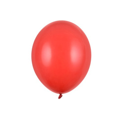 Czerwone balony pastelowe 12 cm 100 sztuk SB5P-007J-100x