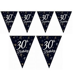 Girlanda urodzinowa flagi 30th Birthday 28x270cm GP-GF30