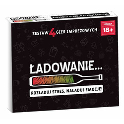 Gra alkoholowa Ładowanie - zestaw 4 gry imprezowe