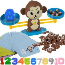 Gra edukacyjna małpka- waga szalkowa 00016947