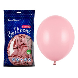 J. różowe balony pastelowe 23cm 100 sztuk SB10P-081J-100x