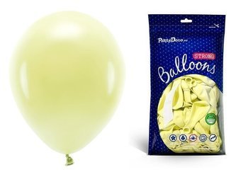 J. żółte balony pastelowe 30cm 10 sztuk SB14P-084J-10x