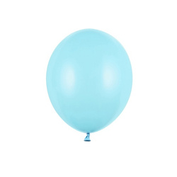 Jasnoniebieskie balony pastelowe 12cm 100 sztuk SB5P-001J-100x