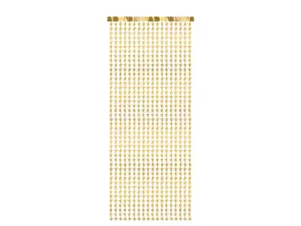 Kurtyna tło gwiazdki złote 100 x 245 cm 1szt GNT4-019