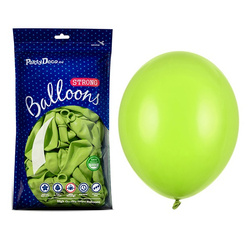 Limonkowe balony pastelowe 23cm 100 sztuk SB10P-102-100x