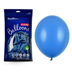 Niebieskie balony pastelowe 23cm 100 sztuk SB10P-001-100x
