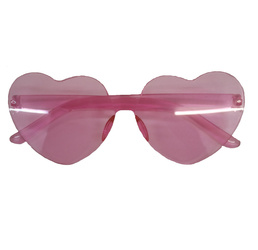 Okulary Serduszka różowe gadżet 1 sztuka WA9960-różowe