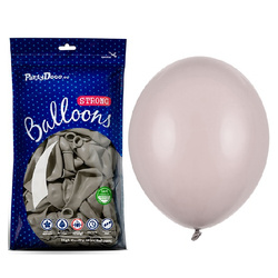 Szare balony pastelowe 30cm 100 sztuk SB14P-013-100x