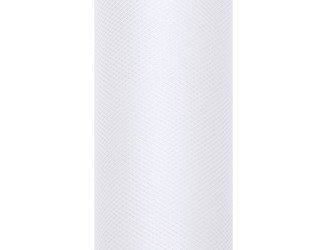 Tiul Dekoracyjny biały 80cm x 9m 1 rolka TIU80-008