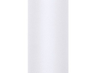 Tiul dekoracyjny biały 50cm x 9m 1 rolka TIU50-008