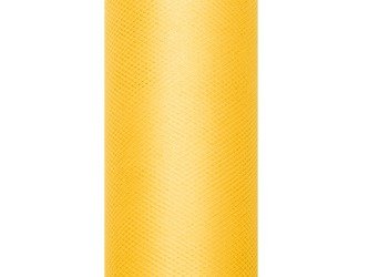 Tiul dekoracyjny żółty 30cm x 9m 1 rolka TIU30-009