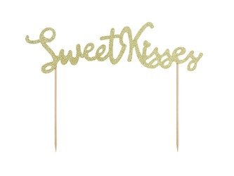 Topper na tort Sweet Love - Sweet Kisses KPT24-019B