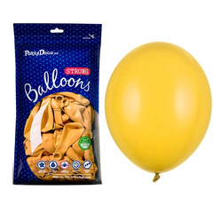Żółte balony 23cm pastelowe 100 sztuk SB10P-009-100x