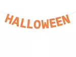 Baner Halloween pomarańczowy na Halloween 250cm 1 sztuka GRL105