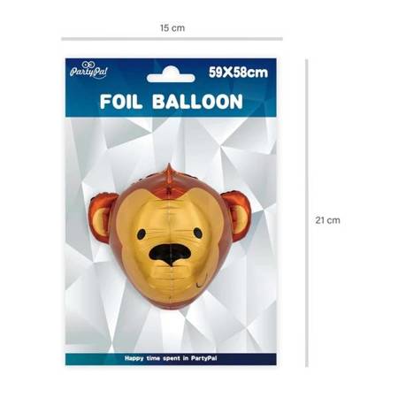  Balon foliowy Małpa trójwymiarowy 1 sztuka 128206