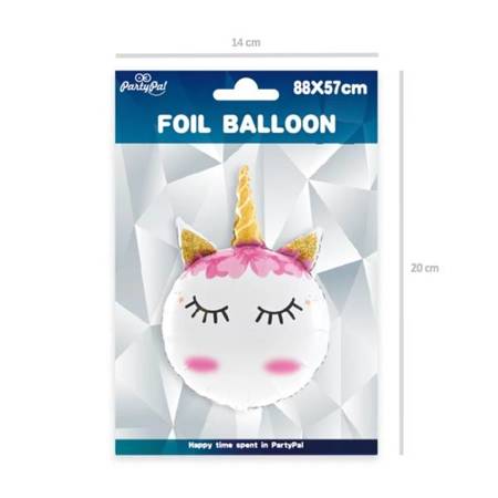 Balon foliowy Jednorożec 88x57cm 1 sztuka 460432