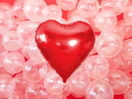 Balon foliowy Serce 61 cm czerwony FB23M-007