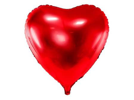 Balon foliowy Serce 72x73cm czerwony FB77M-007
