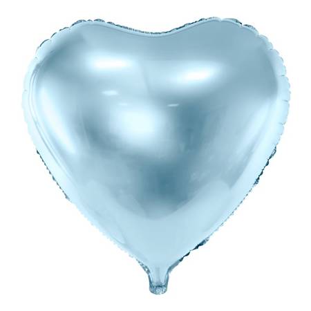 Balon foliowy Serce błękitne 45cm 1 sztuka FB9M-011