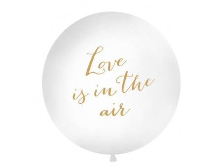 Balon olbrzym z nadrukiem Love is in the air 100cm OLBON10D-008-019