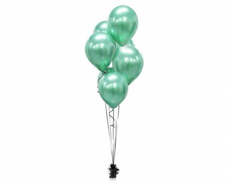 Balony Beauty&Charm platynowe zielone 30cm 7 sztuk CB-7LZI