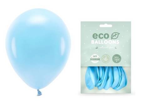 Balony Eco 26cm pastelowe błękitne 10 sztuk ECO26P-011-10