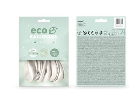 Balony Eco 30cm metalizowane perłowe 10 sztuk ECO30M-070-10