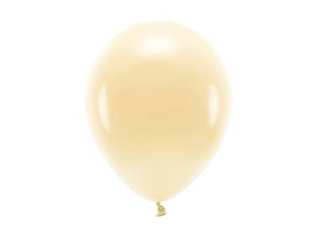 Balony Eco 30cm pastelowe jasnobrzoskwiniowe 10 sztuk ECO30P-075J-10