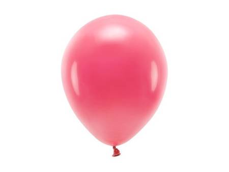 Balony Eco 30cm pastelowe jasnoczerwone 10 sztuk ECO30P-007J-10