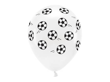 Balony Piłka nożna 33cm 6 sztuk ECO33P-203-008-6
