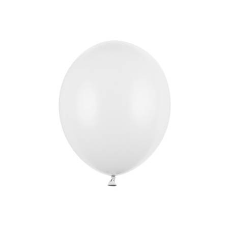 Balony białe pastelowe 23cm 9 cali 100 sztuk SB10P-008-100x