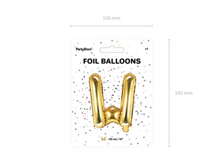 Balony foliowe Wakacje złote 35cm FB2M-WAKACJE-019